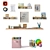 Delightful Kids Decor Set: Storage Box, Shelves, Elephant Toy & Wooden Blocks 3D model small image 1