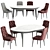 OTTI Chair TABLE: Compact and Stylish 3D model small image 1