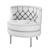 Mid-Century Tufted Bixby Chair 3D model small image 5