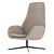 Comfy Swivel Armchair 3D model small image 1