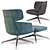 Molteni Piccadilly: Stylish Armchairs for Modern Living 3D model small image 2