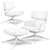 Molteni Piccadilly: Stylish Armchairs for Modern Living 3D model small image 3