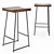 Modern Bar Table and Stool Set 3D model small image 5