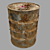 Rustic Barrel 3D Model with Peeling Paint 3D model small image 3