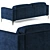 BoConcept Zurich Sofa: Modern Elegance for Your Home 3D model small image 2