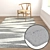 Luxury Carpets Set: High-Quality Textures 3D model small image 5