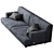 Modern Lounge Club Sofa 3D model small image 3