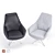 Brune Liv Armchairs: German Design Elegance 3D model small image 3