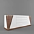 Modern Console Table: 240*80*55 cm Dimensions 3D model small image 2