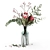 Elegant Protea & Eucalyptus Bouquet 3D model small image 6