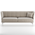 Luxurious Leeon Soft Sofa by Driade 3D model small image 4