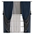 Revamped 3D Curtain 3D model small image 1