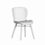 Uma Faux Leather Dining Chair: Modern Elegance for Any Space 3D model small image 4