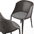 Elegant Goldie Chair: Designer Perfection! 3D model small image 2