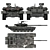 Russian Tank Model Kit 3D model small image 3