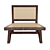 Elegant Eichholtz Romee Chair 3D model small image 2