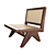 Elegant Eichholtz Romee Chair 3D model small image 3