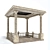 Luxury Alcove Gazebo: High-Quality Model, Various File Formats 3D model small image 4