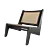 Elegant Eichholtz Aubin Chair 3D model small image 4