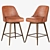 West Elm Mid-Century Counter Stool 3D model small image 1