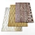 Elegant Collection of Rugs 3D model small image 1