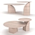Savoa Side & Coffee Tables: Scandinavian Elegance by Sakari 3D model small image 8