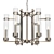 Elegant Crystal Chandelier Set 3D model small image 4