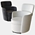 Elegant Swivel Armchair: Claire 3D model small image 1