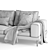 Dema Nelson Modern Sofa 3D model small image 5
