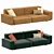 Modern and Comfortable Arlex Sofa 3D model small image 1
