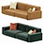 Modern and Comfortable Arlex Sofa 3D model small image 2