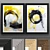 Modern Texture Art Frame 3D model small image 1