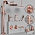 Franz Viegener Nerea Faucet Set: Elegant and Versatile 3D model small image 3