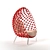 Dragnet Cocoon Lounge Chair 3D model small image 10