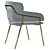 Glam Enhance Semi-Chair 3D model small image 2