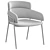 Glam Enhance Semi-Chair 3D model small image 5