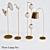 Sleek Floor Lamp Set 3D model small image 1