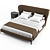 Elegant Gentleman Bed: Poliform 3D model small image 5