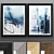 Elegant Art Frame Set 3D model small image 1