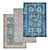 Premium Carpet Set: High-Quality Textures & Versatile Designs 3D model small image 1