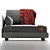 Modern Comfort: Koctas Fly Sofa 3D model small image 2