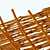 Crooked Branch Wicker Ceiling 3D model small image 5