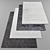 Modern Style Rug Collection 3D model small image 1