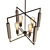 Sleek Steel Zinger Chandelier 3D model small image 2