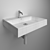 Clou Wash Me CL/02.13030 Compact Sink 3D model small image 2