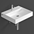 Clou Wash Me CL/02.13030 Compact Sink 3D model small image 4