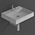 Clou Wash Me CL/02.13030 Compact Sink 3D model small image 5