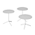 Modern Tethys Table Set: Versatile & Stylish 3D model small image 3