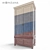 Elegant Century Wardrobe 3D model small image 1