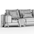 Modern Nelson Corner Sofa 3D model small image 4